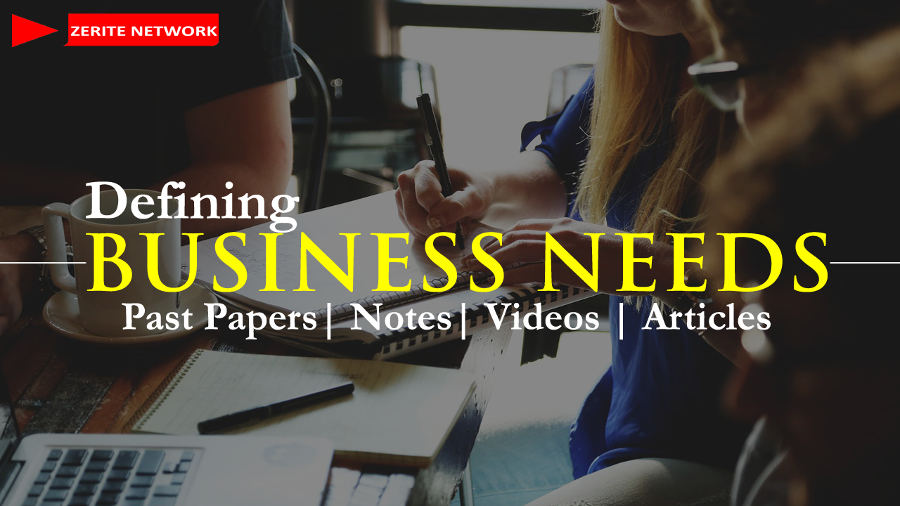 CIPS L4M2 | DEFINING BUSINESS NEEDS (past papers, articles, notes