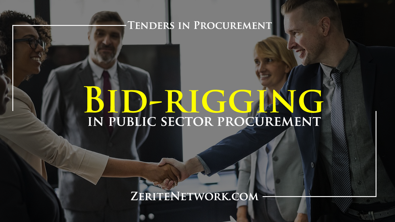 Dealing with Bid rigging in public sector procurement