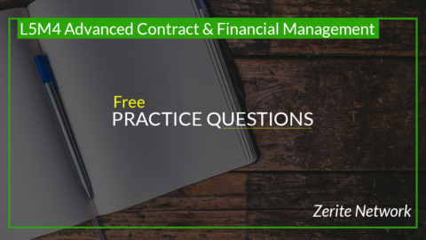 CIPS L5M4 PRACTICE QUESTIONS Advanced Contract and Financial Management