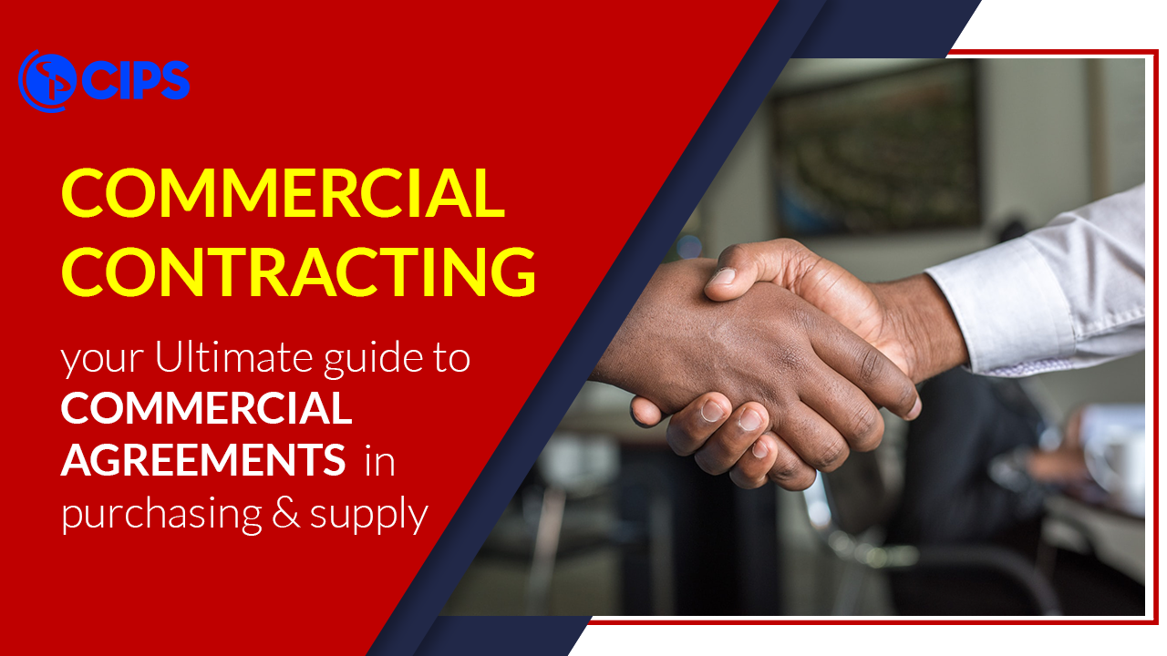 COMMERCIAL CONTRACTING in procurement and supply
